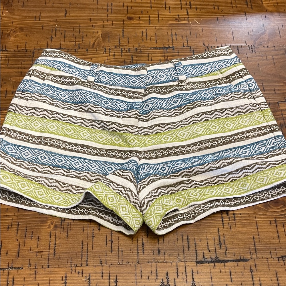 LOFT Multicolor Patterned Women Shorts